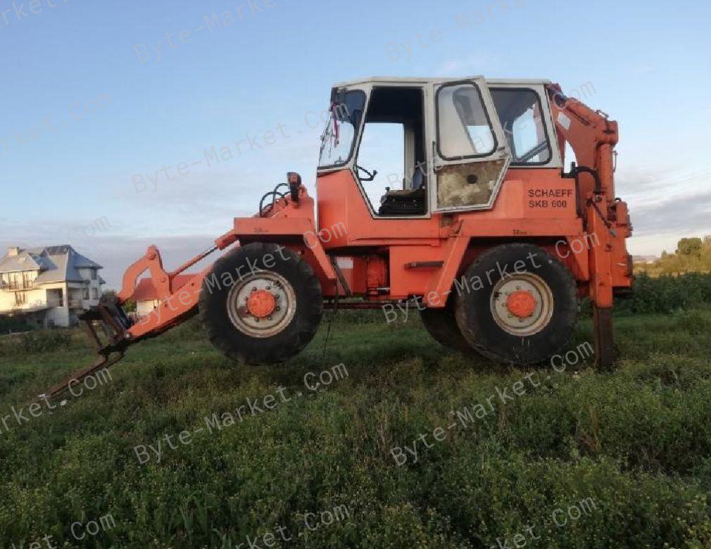Terex SKB 600 Loader Excavator Parts Catalog in PDF image
