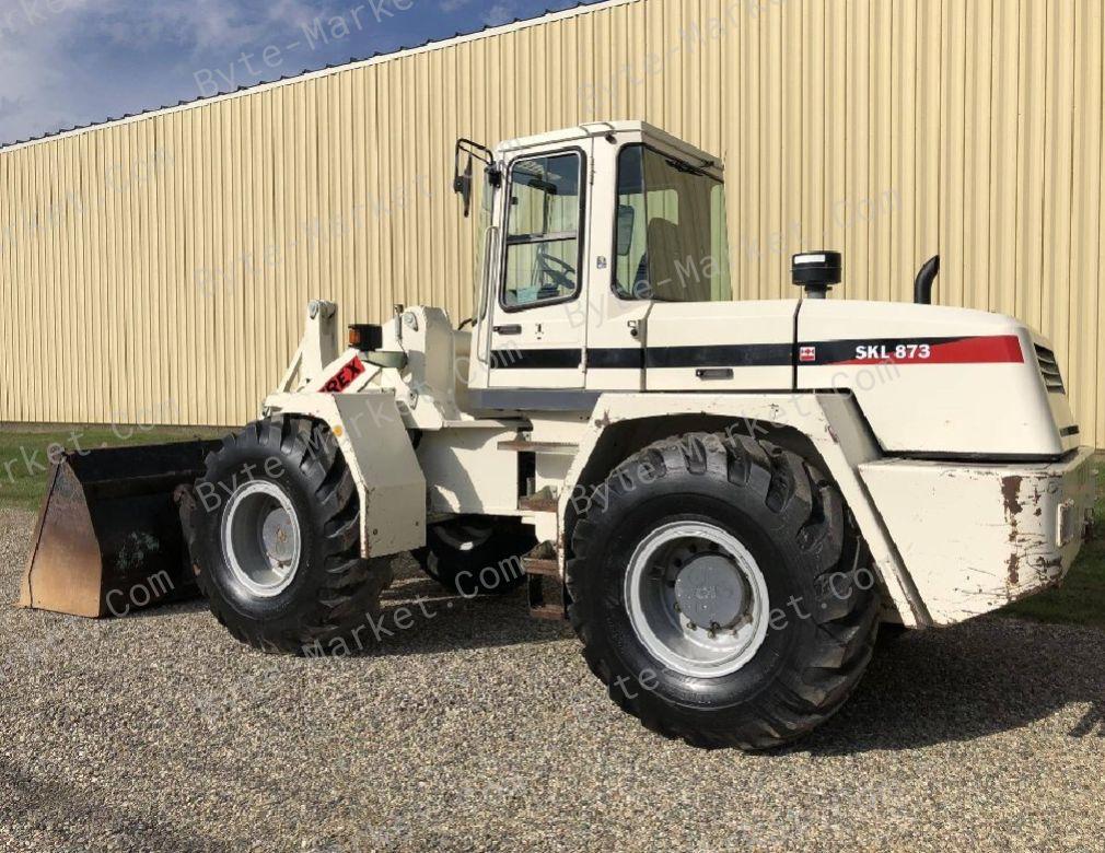 Terex SKL 840 Wheel Loader Parts Catalog in PDF image