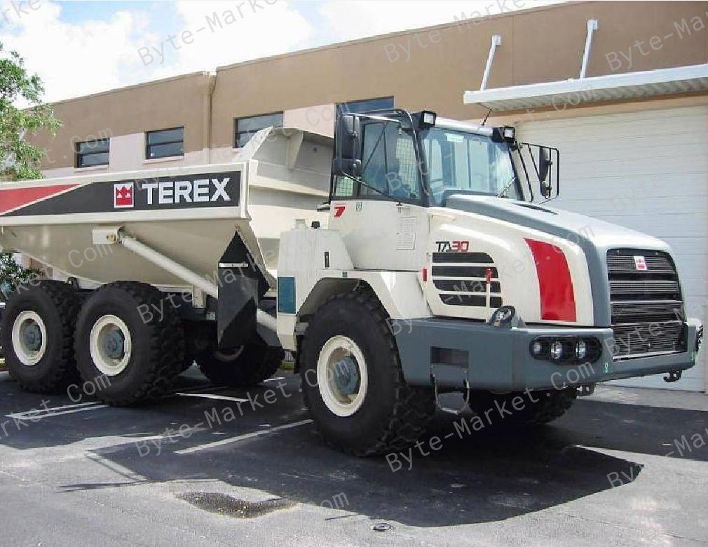 Terex TA30 Articulated Dumptruck Maintenance Manual in PDF image