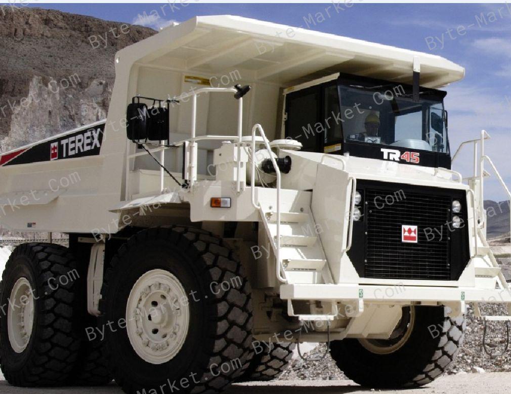 Terex TR45 Off-Highway Truck Parts Book in PDF image