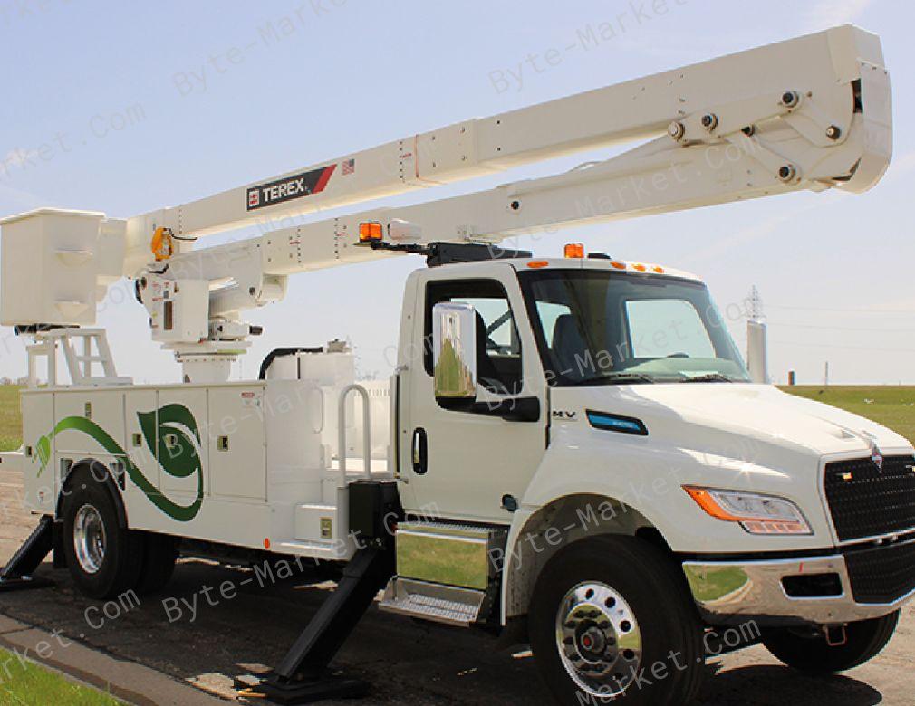 Terex Truck-Mounted Cranes TC-75105 series Parts Manual in PDF image