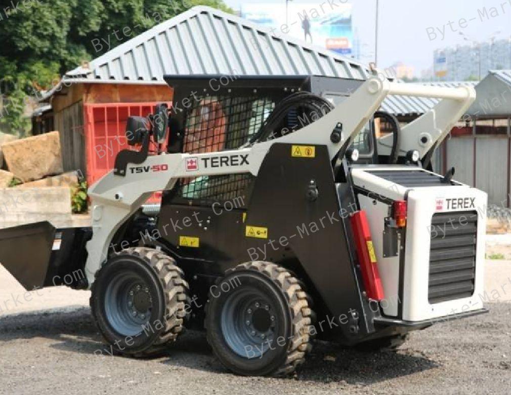 Terex TSV50/60  TSR70/80 Skid Steer Loader Master Part Manuals in PDF image