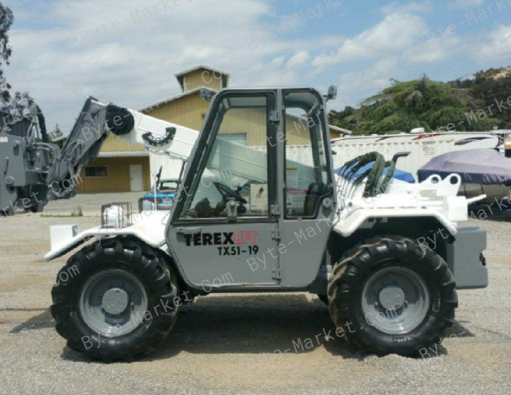 Terex TX55-19 Lift Parts Catalogue in PDF image
