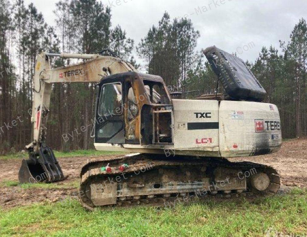 Terex TXC 140LC-2 Heavy Hydraulic Excavator Shop Manual in PDF image