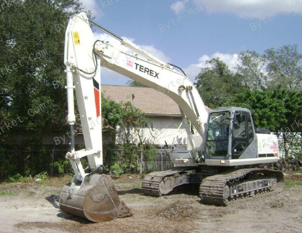 Terex TXC 225LC-2 Heavy Hydraulic Excavator Parts Manual in PDF image