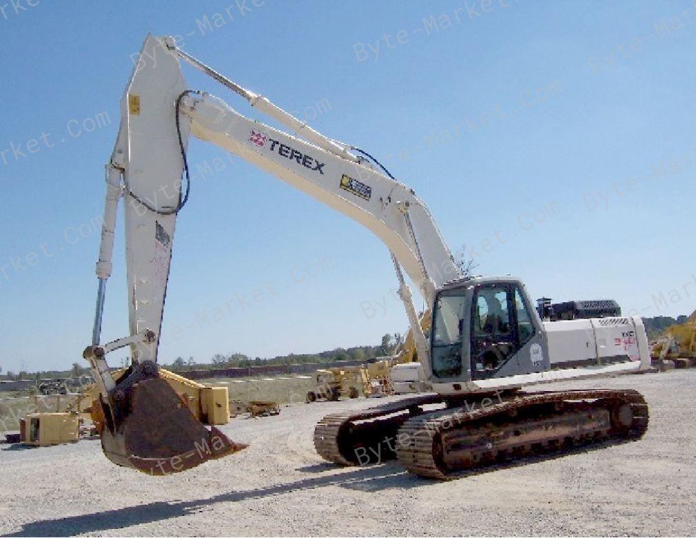 Terex TXC 225LC-2 Heavy Hydraulic Excavator Shop Manual in PDF image