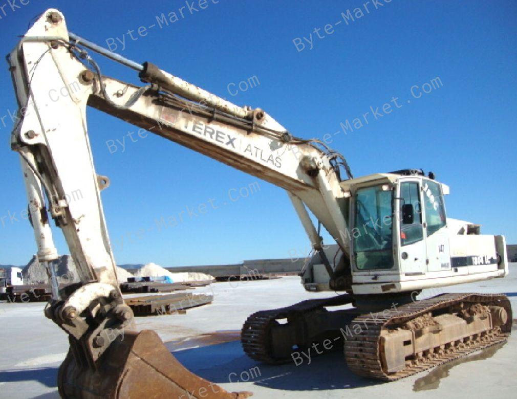 Terex TXC 255LC-1 Hydraulic Excavator Parts Manual in PDF image