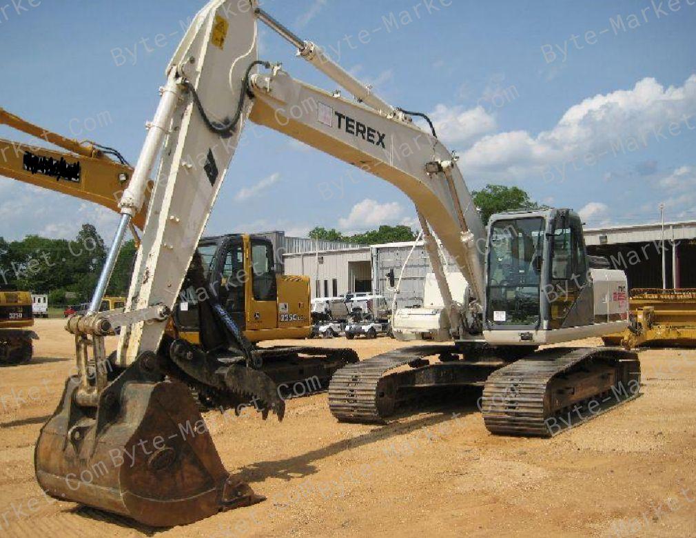 Terex TXC 255LC-2 Heavy Hydraulic Excavator Shop Manual in PDF image