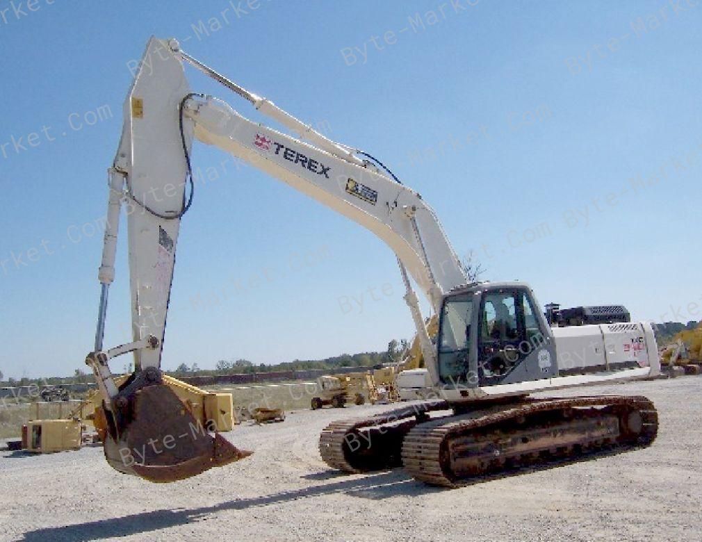Terex TXC 300LC-1 Hydraulic Excavator Shop Manual in PDF image