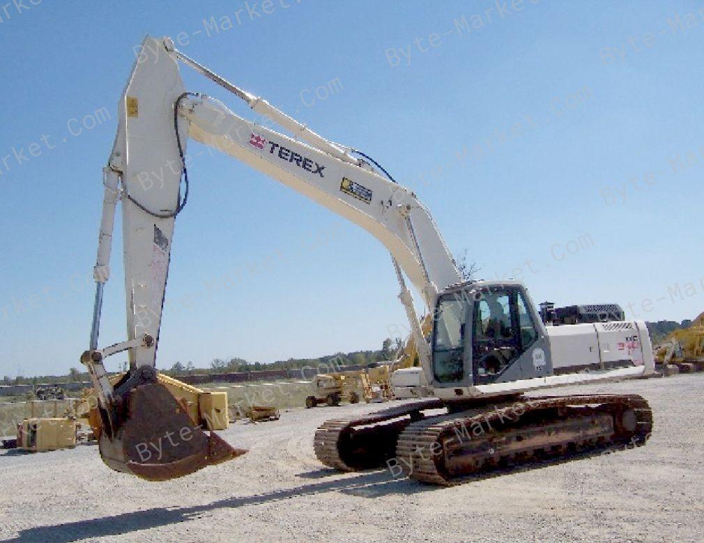 Terex TXC 300LC-2 Heavy Hydraulic Excavator Shop Manual in PDF image