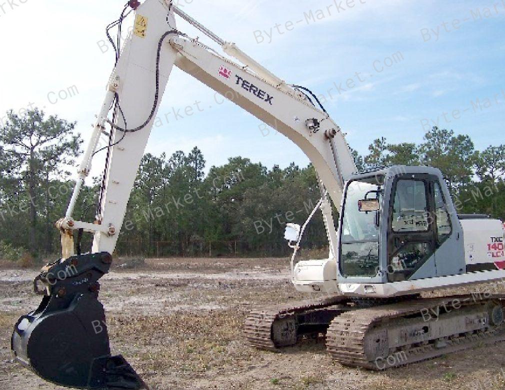 Terex TXC 340LC-2 Heavy Hydraulic Excavator Parts Manual in PDF image