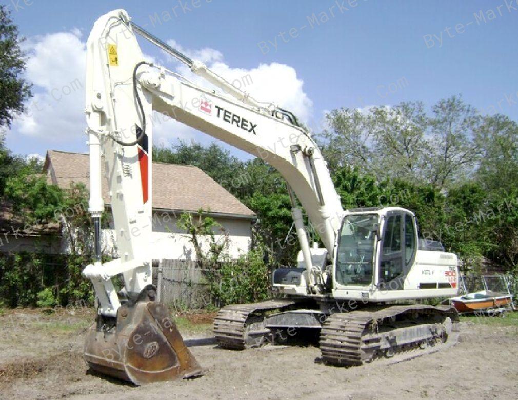 Terex TXC 420LC-1 Hydraulic Excavator Shop Manual in PDF image