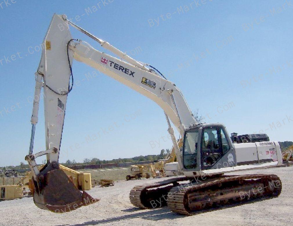 Terex TXС 140LC-2 Heavy Hydraulic Excavator Parts Manual in PDF image