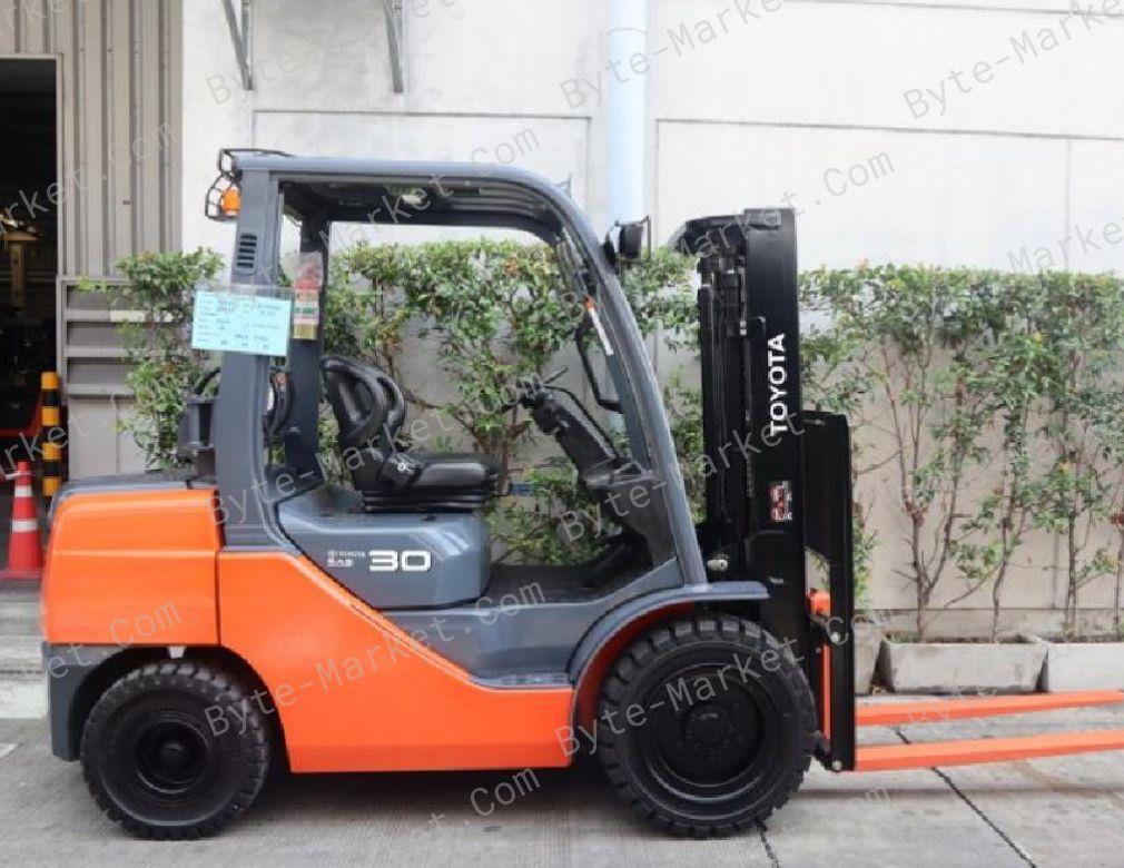 Toyota Electric Forklift Trucks 7FBMF 16-50 Series Set of Manuals in PDF image