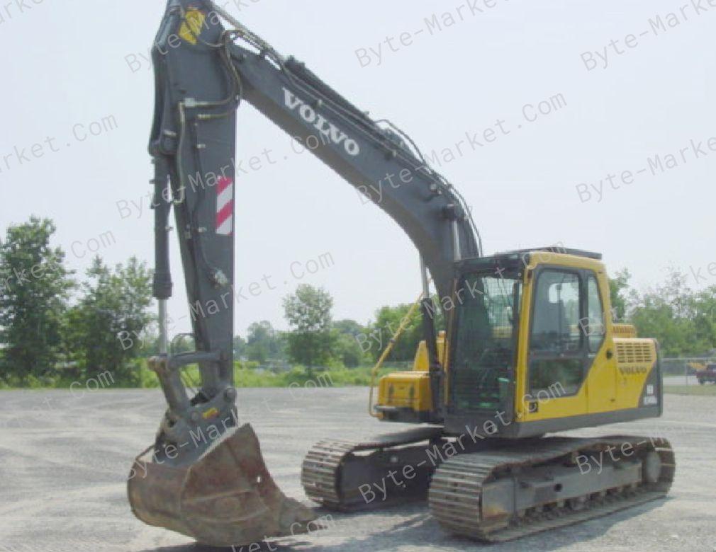 Volvo EC140/EC140LC Excavator Service Repair Manual in PDF image