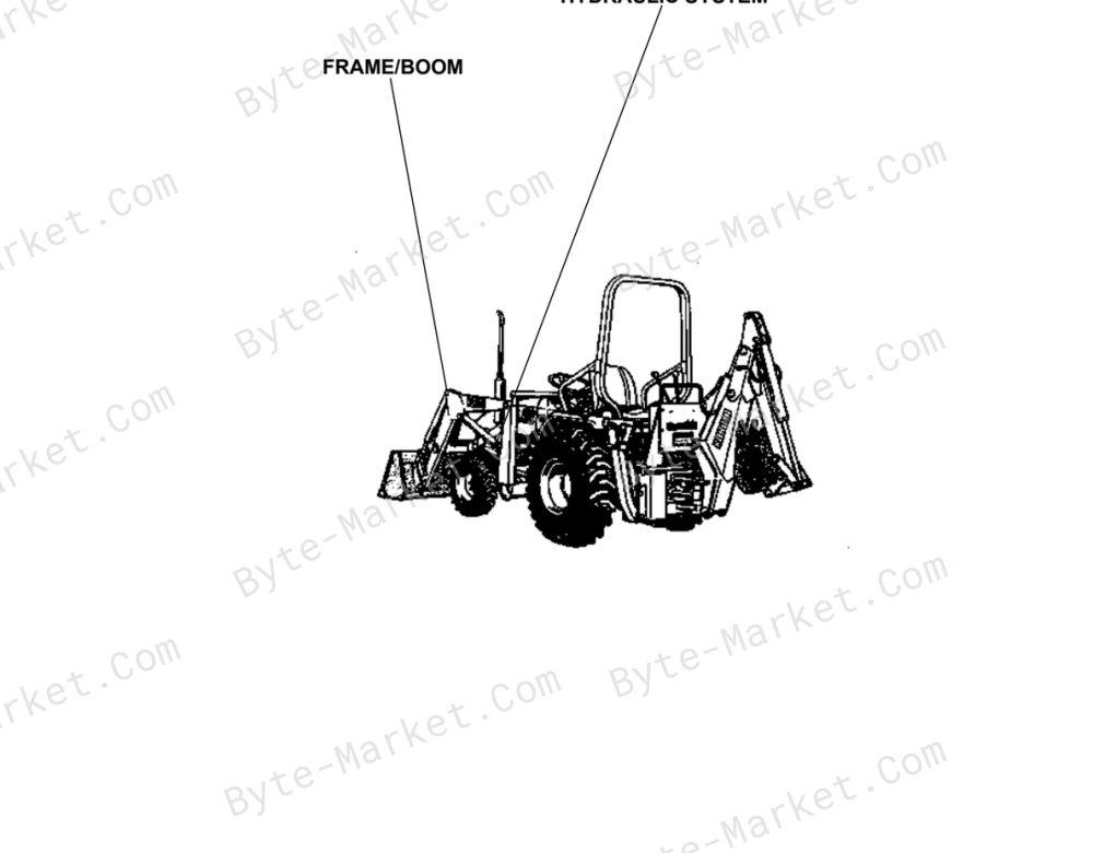 Kubota TL420 (B20) Loader Parts Catalog image