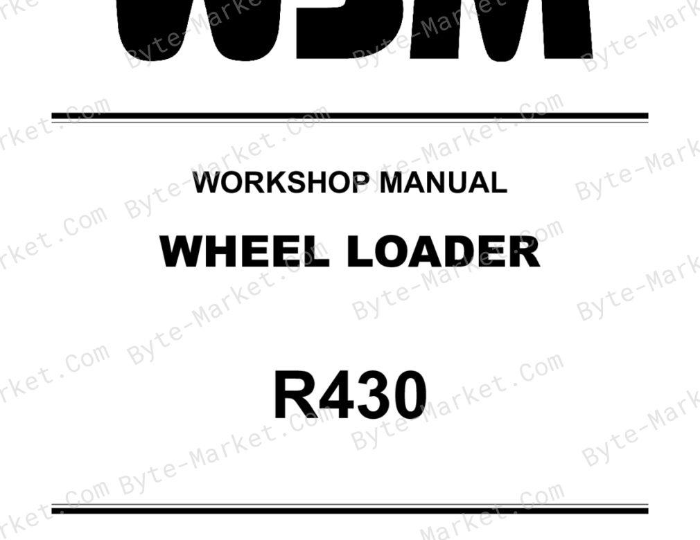 Kubota R430 Workshop Manual — RY911-26215 image