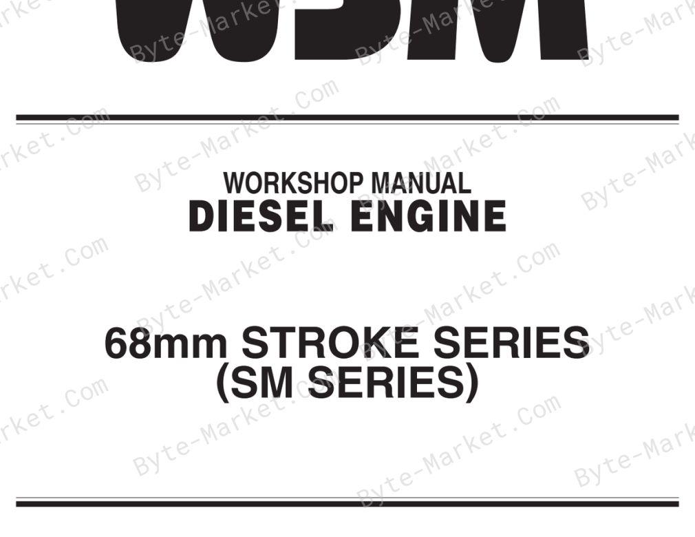 Kubota Z442-B(E), Z482-B(E), D662-B(E), and D722-B(E) Workshop Manual — 9Y011-02405 image