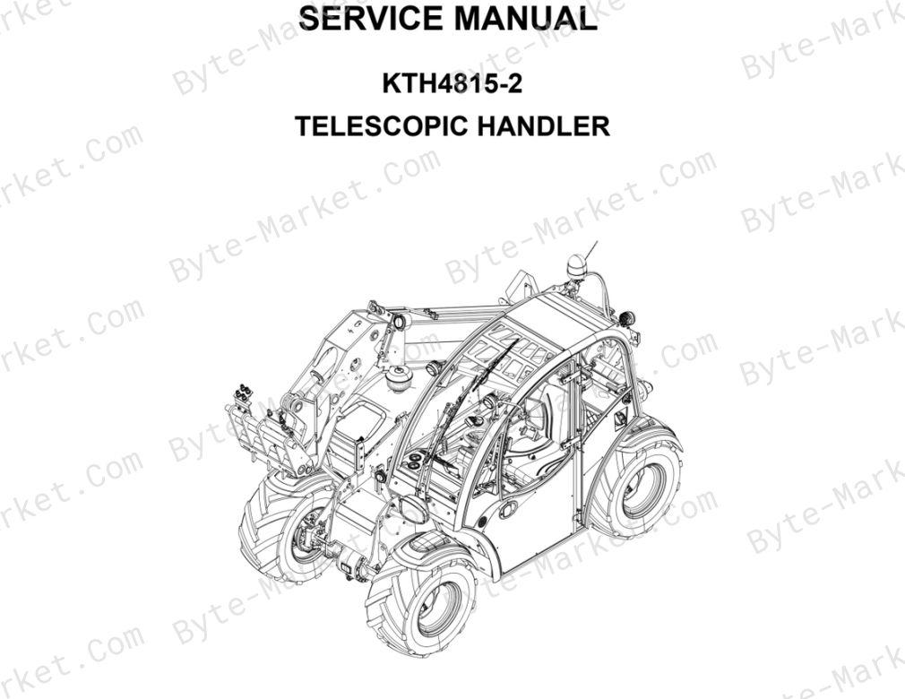 Kubota KTH4815-2 Service Manual — TOB-0086982 image