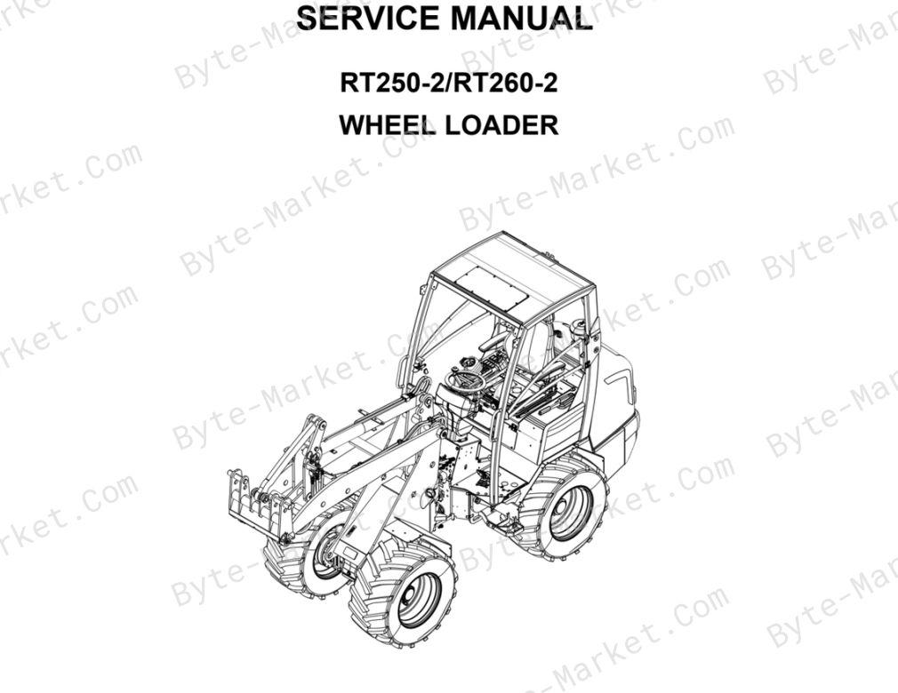 Kubota RT250-2, and RT260-2 Service Manual — TOB-0086841 image