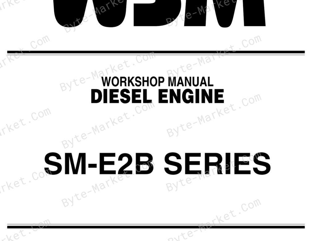 Kubota Z482-E2B, Z602-E2B, D662-E2B, D722-E2B, D782-E2B, and D902-E2B Workshop Manual — 9Y011-03173 image