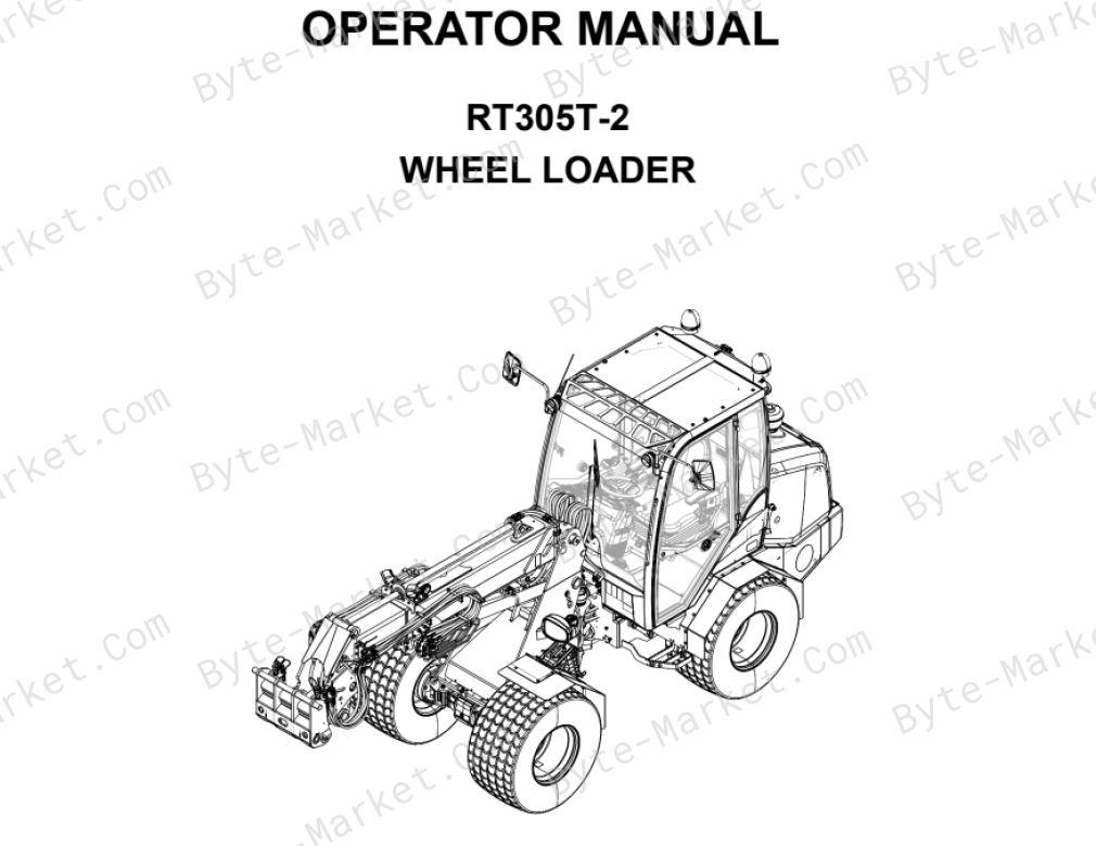 Kubota RT305T-2 Operator Manual — TOB-0086435 image