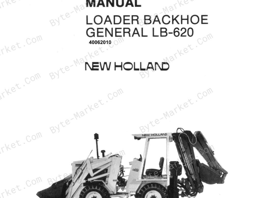 New Holland Loader Backhoe General LB-620 Service Manual — 40062010 image