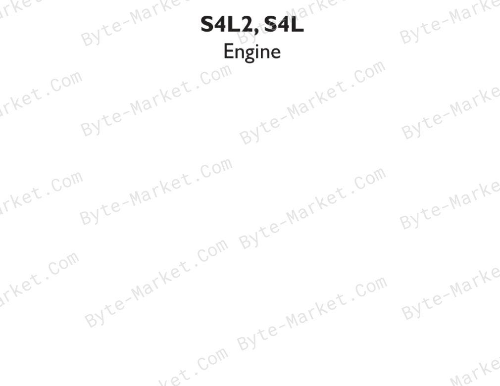 New Holland S4L, and S4L2 Engine Service Manual — 84373329 image