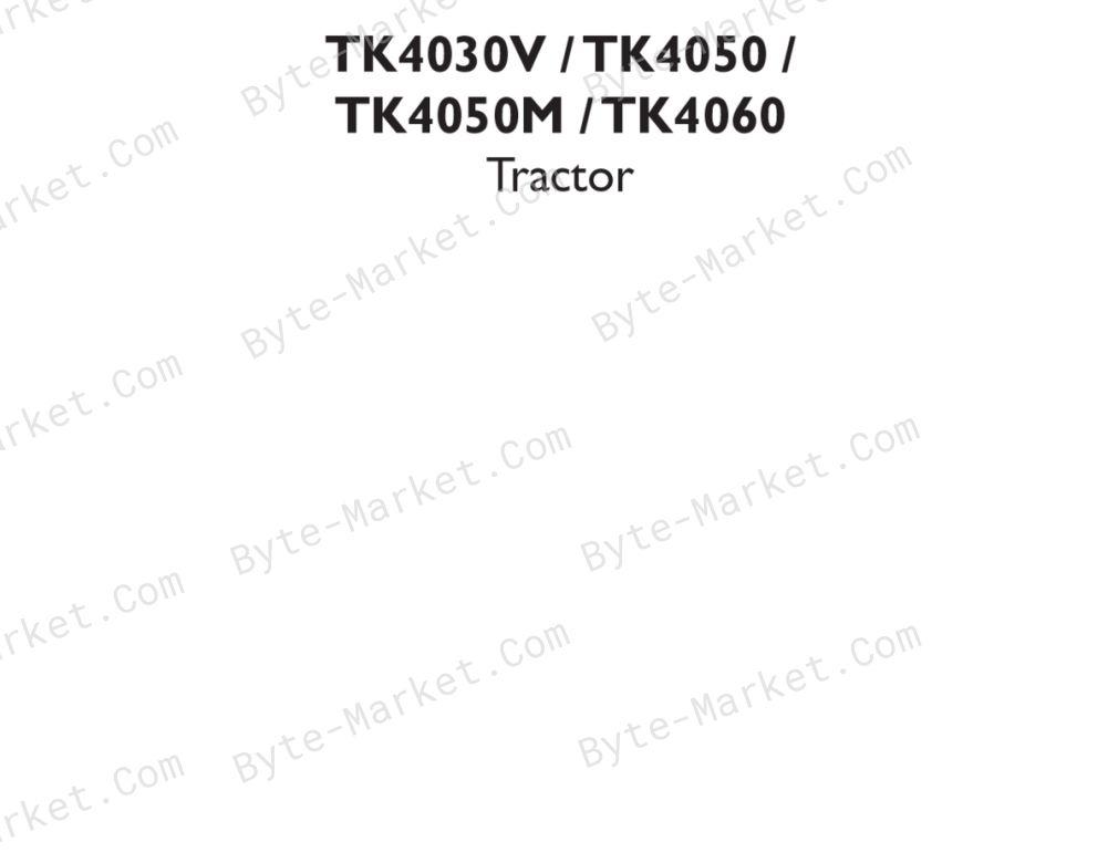New Holland TK4030V/TK4050/TK4050M/TK4060 Service Manual image