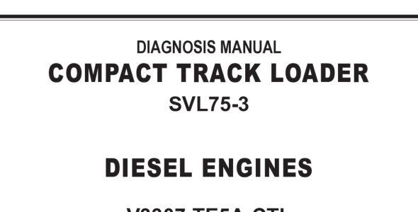 Kubota SVL75-3 Diagnostic Manual — RY910-31112 image
