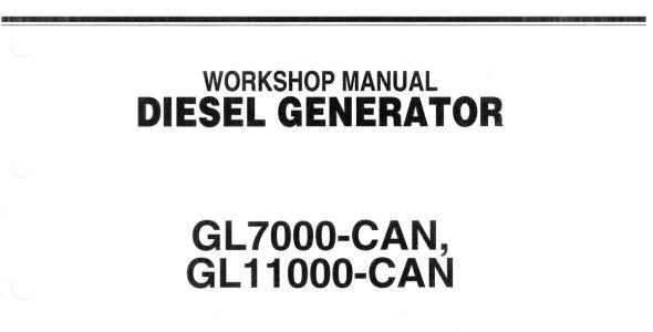 Kubota GL7000-CAN, and GL11000-CAN Workshop Manual — 07909-30241 image