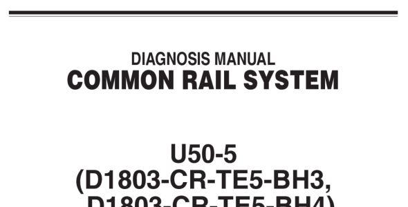 Kubota D1803-CR-TE5-BH3/D1803-CR-TE5-BH4 Diagnostic Manual image