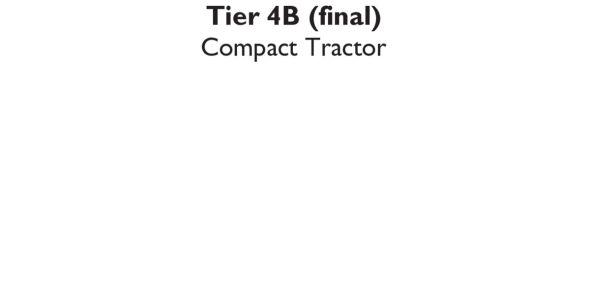 New Holland Boomer 33/37 Tier 4B (final) Service Manual image