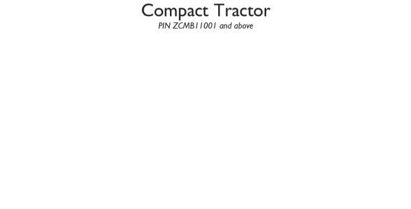 New Holland Boomer 3040/3045/3050 CVT Service Manual image