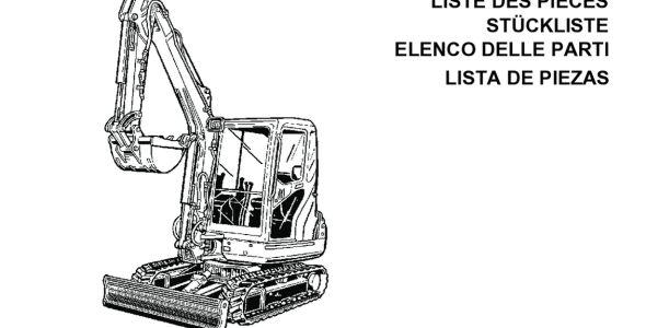 Kubota KX41-3S(V) Parts List | RG138-8128-0 image