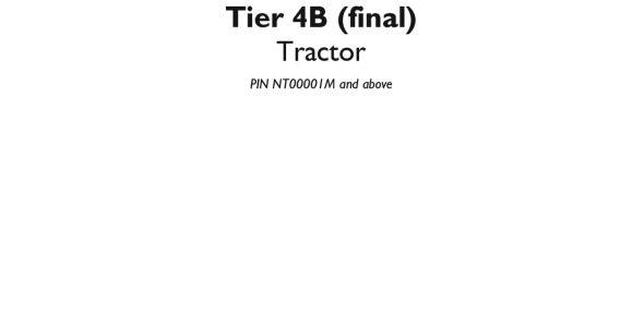 New Holland TS6.110, 120 130 (incl HC) Tier 4B Final, Tractor Service Manual | 47924635 image