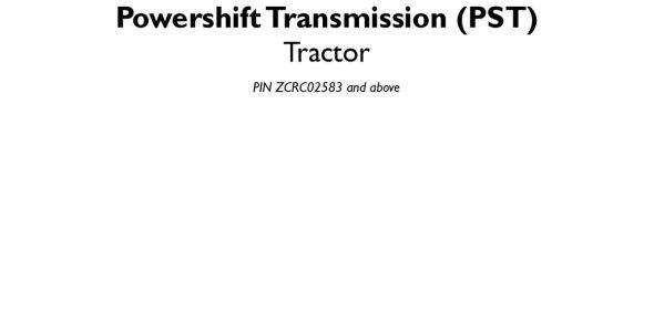 New Holland T8.275/T8.300/T8.330/T8.360/T8.390 PST Service Manual image